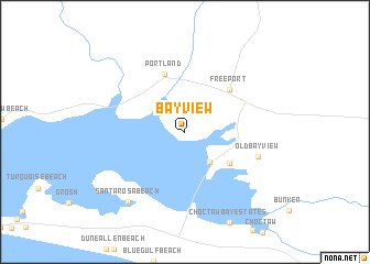 map of Bay View