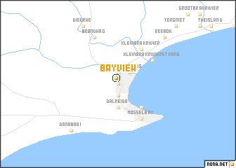 map of Bayview