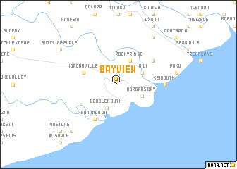 map of Bayview