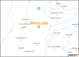 map of Bay Village