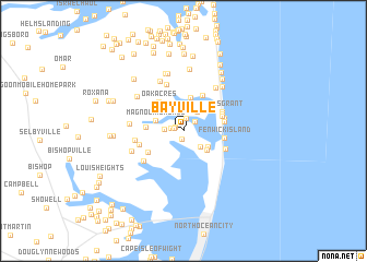 map of Bayville