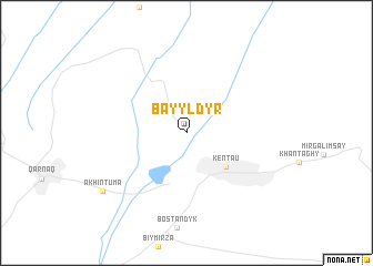 map of Bayyldyr