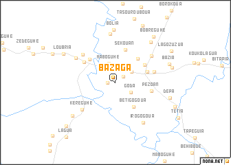 map of Bazaga