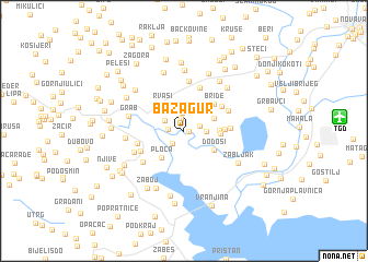 map of Bazagur