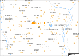 map of Bazalet\