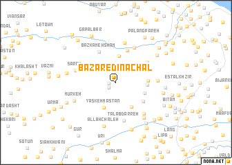 map of Bāzār-e Dīnāchāl