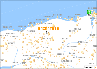 map of Bazartete