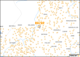 map of Bāzār