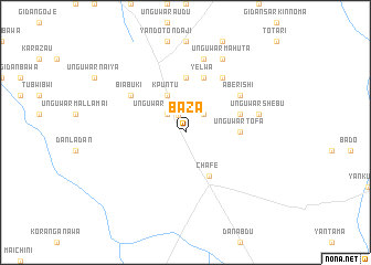map of Baza