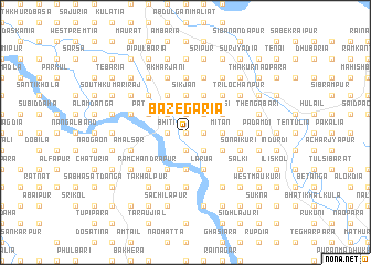 map of Bāze Garia