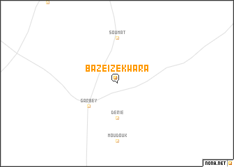 map of Bazèïzé Kwara