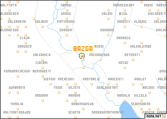 map of Bazga