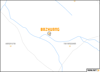 map of Bazhuang