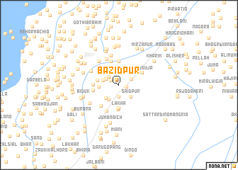 map of Bāzidpur