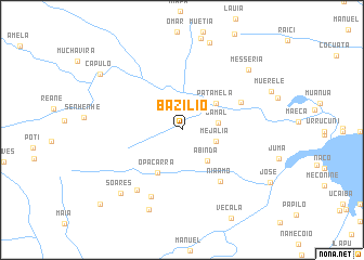 map of Bazilio