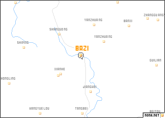 map of Bazi