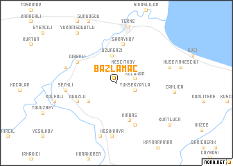 map of Bazlamaç