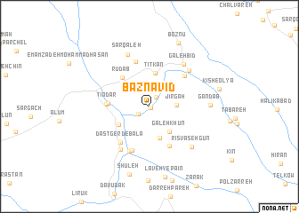 map of Baznavīd