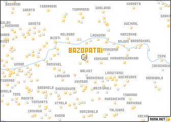 map of Bāzo Patai