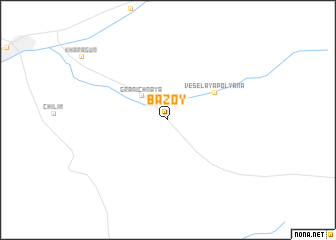 map of Bazoy