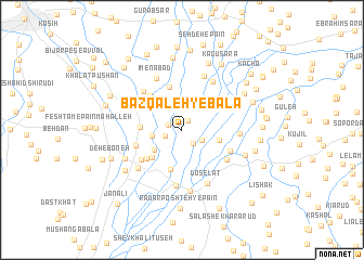 map of Bāz Qal‘eh-ye Bālā