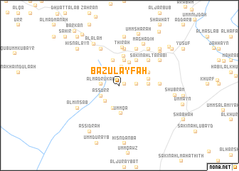 map of Bā Zulayfah