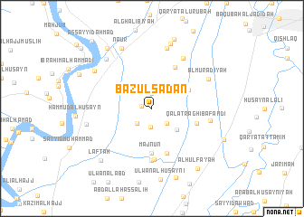 map of Bāzūl Sa‘dān