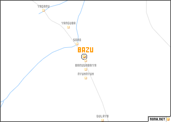 map of Bazu