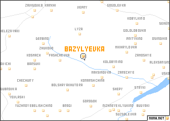 map of Bazyl\