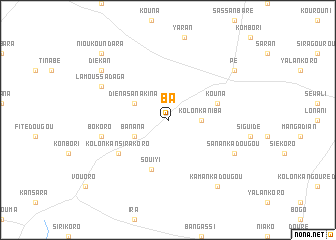 map of Ba