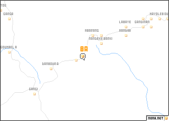 map of Ba