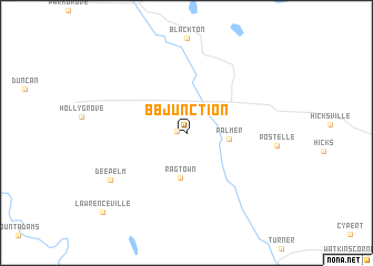 map of B B Junction