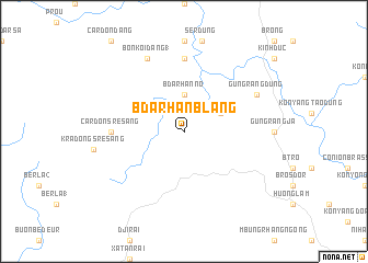 map of B\