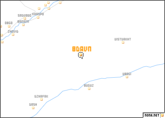 map of Bdavn