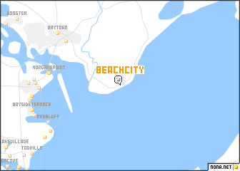 map of Beach City