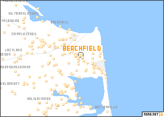 map of Beachfield