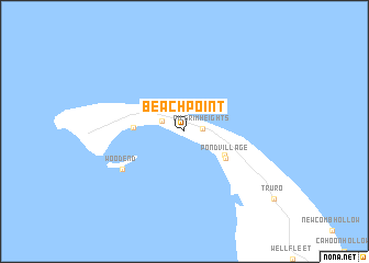 map of Beach Point