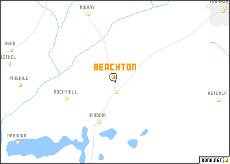 map of Beachton