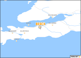 map of Beach