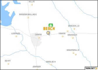 map of Beach