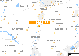 map of Beacon Falls