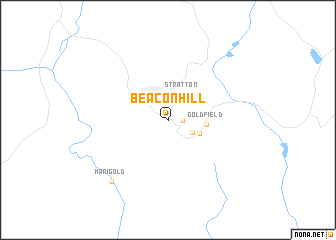 map of Beacon Hill