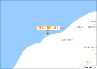 map of Beacon Hill