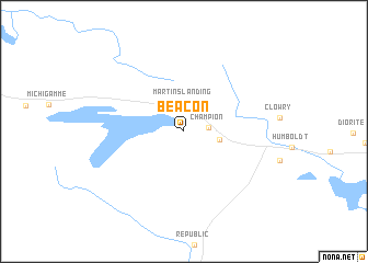 map of Beacon