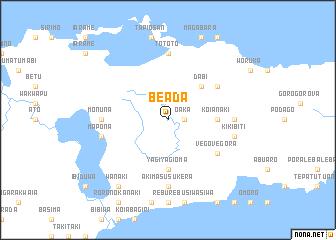 map of Beada