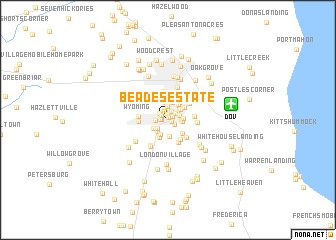 map of Beades Estate