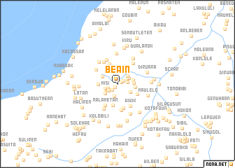 map of Beain