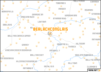 map of Bealach Conglais