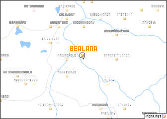 map of Bealana