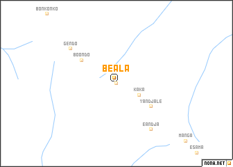 map of Beala